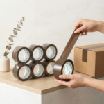 Taśma Pakowa Brązowa Cichoodwijalna 48mmx60m - obrazek 10