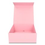 Pudełko Prezentowe Silk Touch Różowe Jasne 250x250x100mm + nadruk - obrazek 4