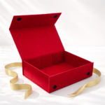 Pudełko Prezentowe Velvet Touch Czerwone  245x180x80mm