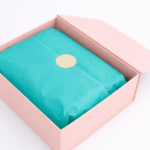 Bibuła ozdobna w arkuszach 50x70cm - Turkusowa, 100 szt. - obrazek 5