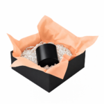 Bibuła ozdobna w arkuszach 38x50cm - Łososiowy, 100 szt. - obrazek 4