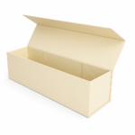 Pudełko magnetyczne na wino 350x125x125 Białe Kremowe