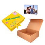 Pudełko Prezentowe Magnetyczne Ozdobne 350x250x110mm MOCCA MOUSSE EasyBox+ + nadruk