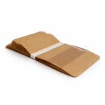 Doypack Papier Kraft 225x130x70 - 500ml - małe okienko -25 szt. - obrazek 3