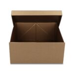 Pudełko składane EASYBOX Plus 220x220x100 Złoty Ciemny + nadruk - obrazek 4