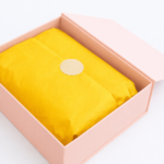 Bibuła ozdobna w arkuszach 50x70cm - Żółta Ciemna, 100 szt. - obrazek 5