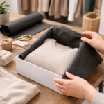 Bibuła ozdobna w arkuszach 38x50cm - Brązowa Jasna, 100 szt. - obrazek 9