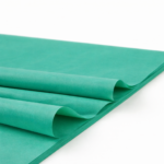 Bibuła ozdobna w arkuszach 50x70cm - Morska Zieleń, 100 szt.