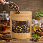 Doypack Papier Kraft 185x110x65 - 250ml - duże okienko -25 szt. - obrazek 5