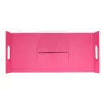 Pudełko Prezentowe Trójkąt Silk Touch Magenta 250x110x240mm - obrazek 3