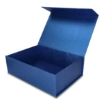 Pudełko Prezentowe Magnetyczne Ozdobne 350x250x110mm NIEBIESKIE EasyBox+