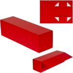Pudełko magnetyczne na wino EASYBOX PLUS 100x100x350 Czerwony - obrazek 7