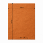 Bibuła ozdobna w arkuszach 38x50cm - Miedziana, 100 szt. - obrazek 6