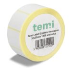 Etykieta Termiczna 32x25mm 1000 ark/rolka Temi Label