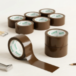 Taśma Pakowa Brązowa Cichoodwijalna 48mmx60m - obrazek 9