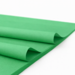 Bibuła ozdobna w arkuszach 50x70cm - Zielona, 100 szt.