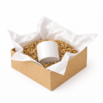 Bibuła ozdobna w arkuszach 50x70cm - Perłowy Biały, 100 szt. - obrazek 4