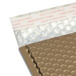 Koperta bąbelkowa kolorowa METALLIC COFFEE GOLD 180x230mm - obrazek 3