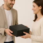 Pudełko magnetyczne składane EASYBOX 210x140x80 czarny struktura - obrazek 5