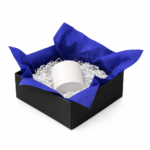 Bibuła ozdobna w arkuszach 50x70cm - Granatowa, 100 szt. - obrazek 4