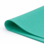 Bibuła ozdobna w arkuszach 50x70cm - Morska Zieleń, 100 szt. - obrazek 2