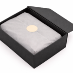 Bibuła ozdobna w arkuszach 38x50cm - Szara, 100 szt. - obrazek 5