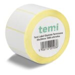 Etykieta Termiczna 50x30mm 1000 ark/rolka Temi Label
