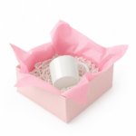 Bibuła ozdobna w arkuszach 50x70cm - Różowa Jasna, 100 szt. - obrazek 4