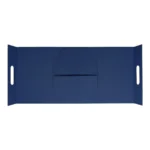 Pudełko Prezentowe Trójkąt Silk Touch Granatowe 250x110x240mm - obrazek 3