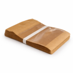 Doypack Papier Kraft 290x180x90 - 1000ml - duże okienko -25 szt. - obrazek 3