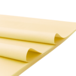 Bibuła ozdobna w arkuszach 38x50cm - Cytrynowy, 100 szt.