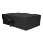 Pudełko Prezentowe Wstążka Silk Touch Czarne  245x180x80mm - obrazek 2