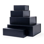 Pudełko magnetyczne składane EASYBOX 210x140x80 czarny struktura - obrazek 12