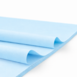 Bibuła ozdobna w arkuszach 38x50cm - Pastelowy Błękit, 100 szt.