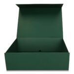 Pudełko Prezentowe, Magnetyczne - Zielone 245x180x80mm + nadruk - obrazek 4