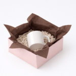 Bibuła ozdobna w arkuszach 50x70cm - Kakaowy Brąz, 100 szt. - obrazek 4