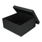 Pudełko prezentowe składane 30 x 30 x 14 cm, składane Czarny Matowy