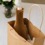 Rękaw Papierowy Plaster Miodu na butelkę 35x1cm KRAFT - obrazek 5