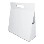 Pudełko Prezentowe Trójkąt Silk Touch Białe 350x140x300mm