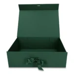 Pudełko Prezentowe Wstążka Silk Touch Zielone  245x180x80mm - obrazek 3
