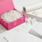 Wypełniacz, wiórki do prezentów 1 kg Biały - obrazek 4