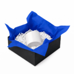 Bibuła ozdobna w arkuszach 38x50cm - Granatowy Ciemny, 100 szt. - obrazek 4