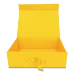 Pudełko Prezentowe Wstążka Silk Touch Żółte  350x250x110mm - obrazek 3