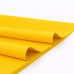 Bibuła ozdobna w arkuszach 38x50cm - Żółta Ciemna, 100 szt.