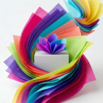 Bibuła ozdobna MG w arkuszach 50x75cm - Czarny, 250 szt. - obrazek 10