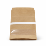 Doypack Papier Kraft 290x180x90 - 1000ml - małe okienko -25 szt. - obrazek 4