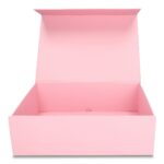 Pudełko Prezentowe, Magnetyczne - Różowe Jasne 245x180x80mm + nadruk - obrazek 4