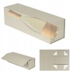 Pudełko magnetyczne na wino EASYBOX PLUS 100x100x350 Srebrny - obrazek 5