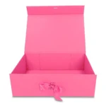 Pudełko Prezentowe Wstążka Silk Touch Magenta  350x250x110mm - obrazek 3
