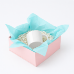 Bibuła ozdobna w arkuszach 38x50cm - Turkusowa, 100 szt. - obrazek 4